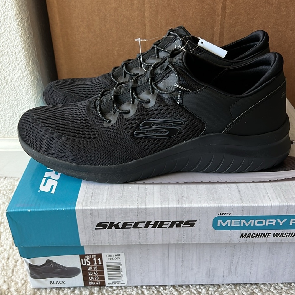 Skechers Men's Athletic Memory Foam Sneaker Shoes